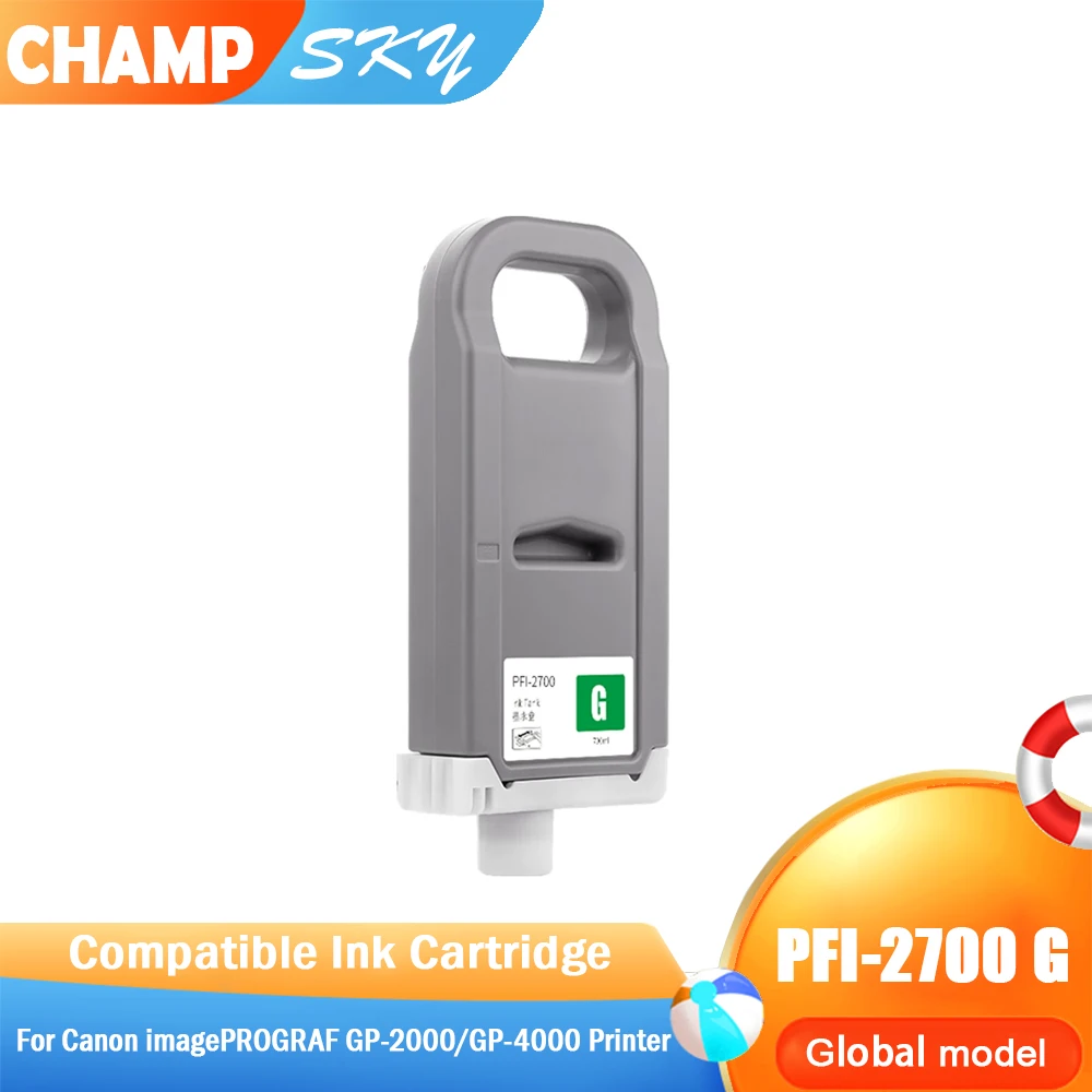 PFI2700 PFI-2700 Премиум-карандашный картридж с пигментными чернилами для струйных принтеров Canon imagePROGRAF GP-2000 GP-4000
PFI2700 PFI-2700 Премиум-карандашный картридж с пигментными чернилами для струйных принтеров Canon imagePROGRAF GP-2000 GP-4000
