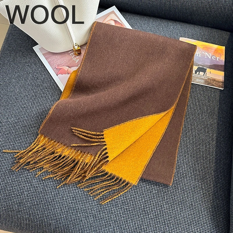 100% Wool Cashmere Scarf for Women Winter Long Warm Pashmina Scarves Hijab Plaid Lady Shawl Wrap Female Bandana Head Scarf Stole
100% Wool Cashmere Scarf for Women Winter Long Warm Pashmina Scarves Hijab Plaid Lady Shawl Wrap Female Bandana Head Scarf Stole