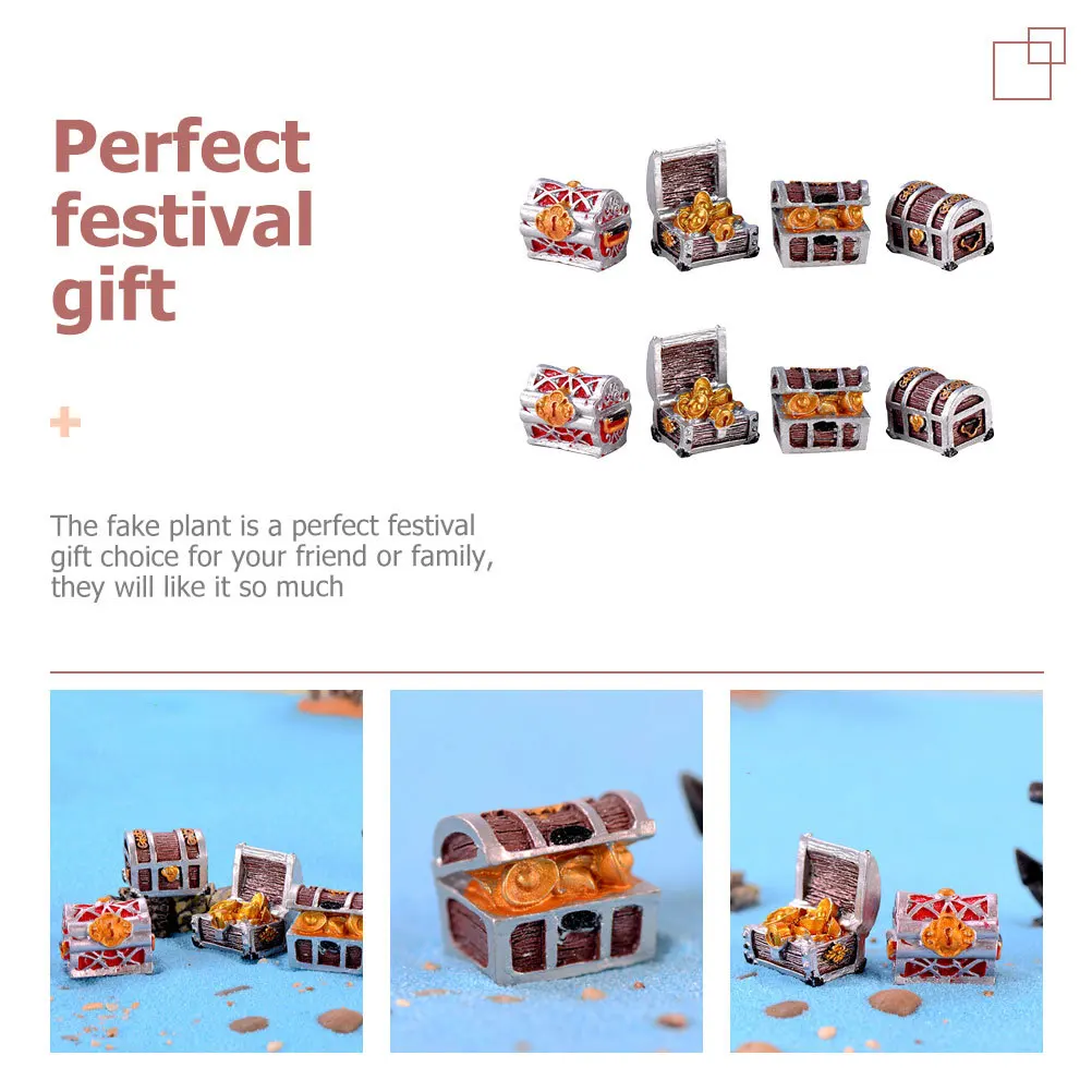 8pcs Treasure Box For Aquarium Resin Fish Tank Decor Desktop Office Decoration Craft Pet Household Mini Treasure Box Supplies
8pcs Treasure Box For Aquarium Resin Fish Tank Decor Desktop Office Decoration Craft Pet Household Mini Treasure Box Supplies