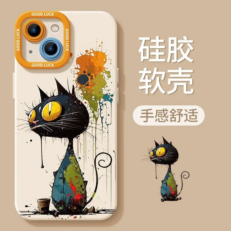 iPhone15promax mobile case Abstract Cat iPhone14 fall resistant iPhone13 Simple all-inclusive iPhone12 Soft iPhone11
iPhone15promax mobile case Abstract Cat iPhone14 fall resistant iPhone13 Simple all-inclusive iPhone12 Soft iPhone11