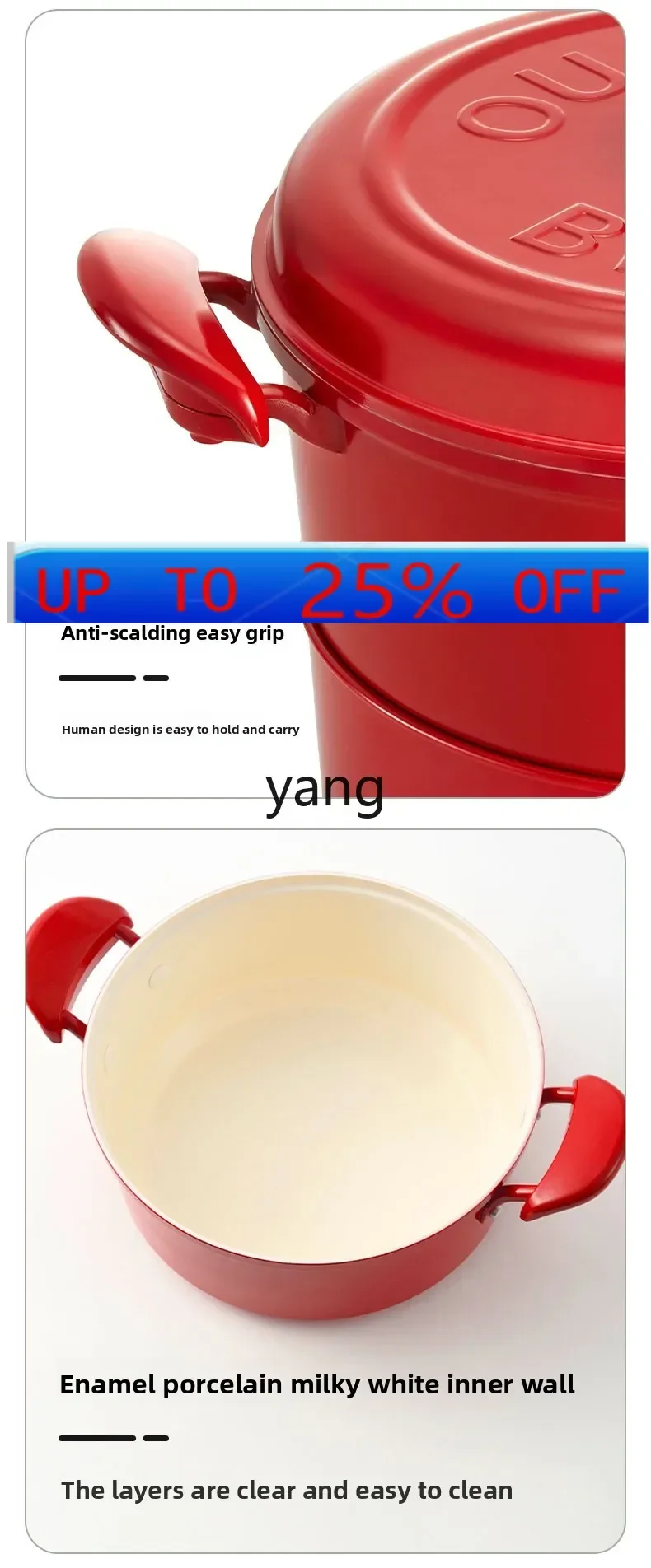 LH Household Multifunctional Stew Pot Split Electric Ceramic Furnace Electric Cooking Pot
LH Household Multifunctional Stew Pot Split Electric Ceramic Furnace Electric Cooking Pot
