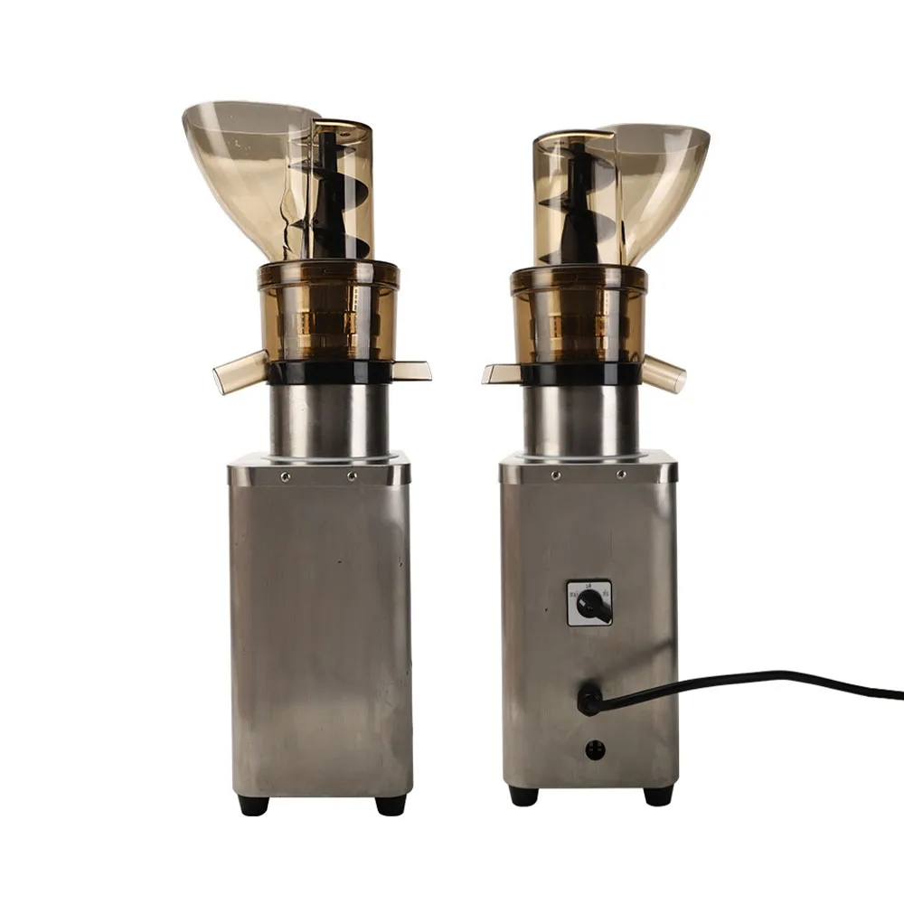 Stainless Steel Machine Fruit Vegetable Juicers Orange Blender Cold Pressed Fruit Dispenser Commercial Slow Juicer
Stainless Steel Machine Fruit Vegetable Juicers Orange Blender Cold Pressed Fruit Dispenser Commercial Slow Juicer
