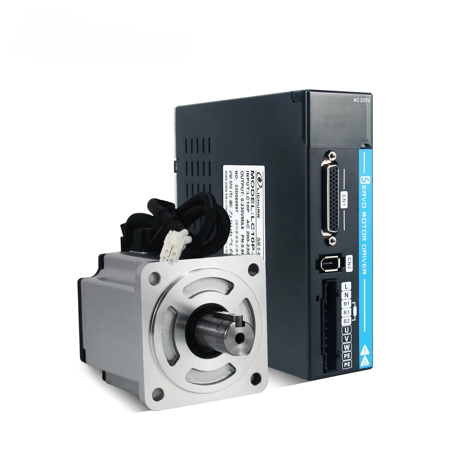 Lichuan Servo Driver 100W 200W 400W AC Servo Driver for CNC Machine
Lichuan Servo Driver 100W 200W 400W AC Servo Driver for CNC Machine