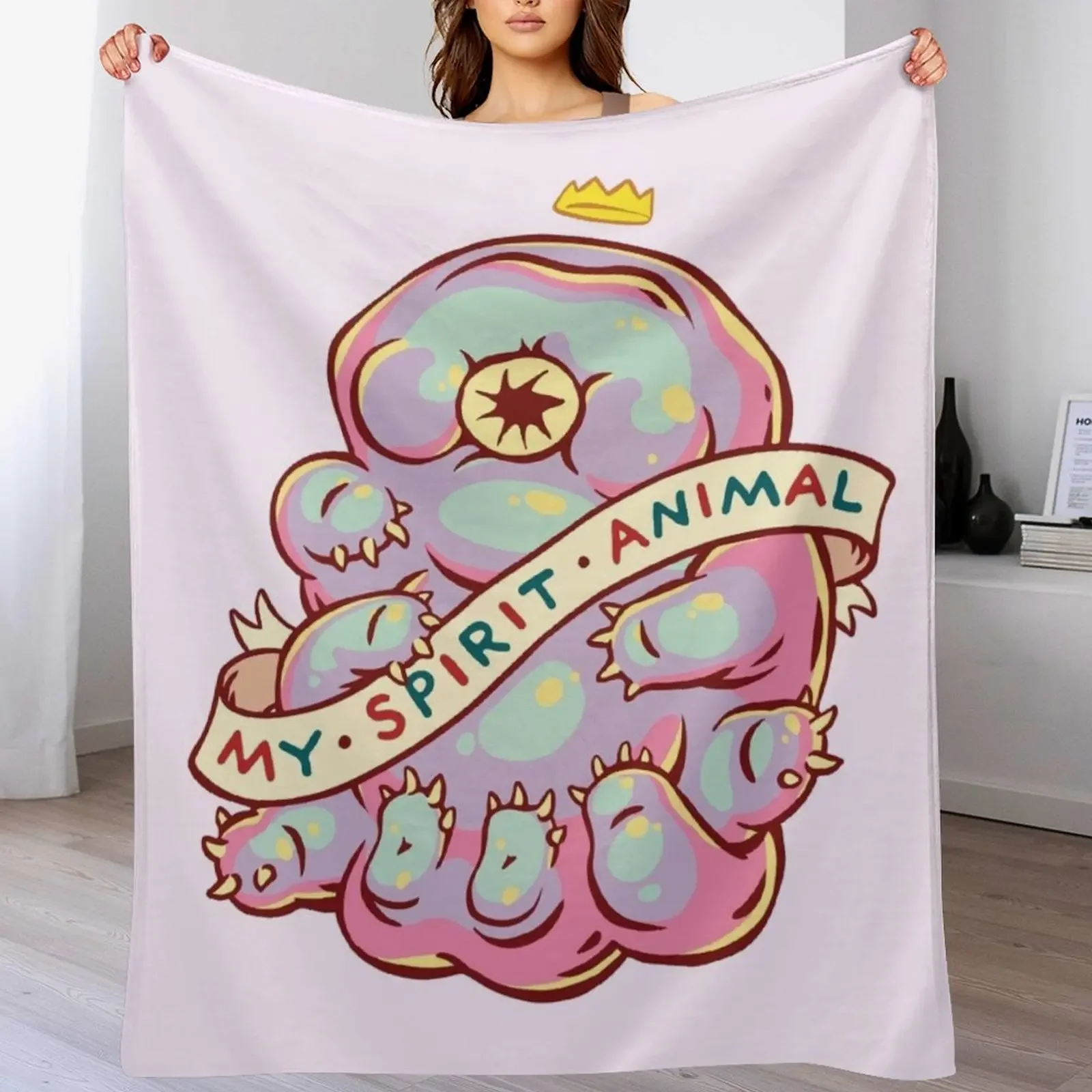 Tardigrade / My Spirit Animal Throw Blanket funny gift Bed Fashionable Beach Blankets
Tardigrade / My Spirit Animal Throw Blanket funny gift Bed Fashionable Beach Blankets