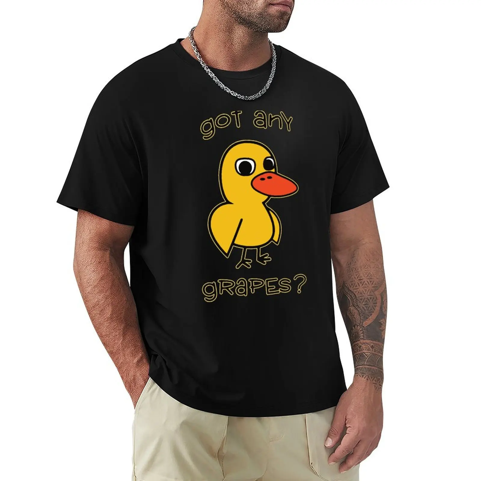 Got Any Grapes T-Shirt Soft Touch Basic Cotton T-Shirt
Got Any Grapes T-Shirt Soft Touch Basic Cotton T-Shirt