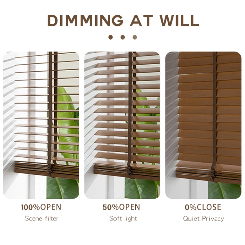 High Quality Electric Venetian Blind Bamboo Basswood Wooden Window for Living Room Blackout and Horizontal Pattern
High Quality Electric Venetian Blind Bamboo Basswood Wooden Window for Living Room Blackout and Horizontal Pattern