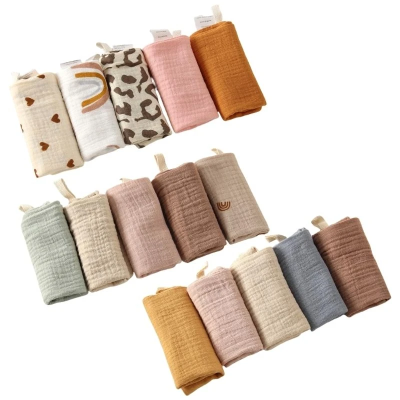 Пакет из 5 шт. Baby Bib Cotton Washloths 4 слоя мягкие и абсорбирующие полотенца Burp 4xbc
Пакет из 5 шт. Baby Bib Cotton Washloths 4 слоя мягкие и абсорбирующие полотенца Burp 4xbc