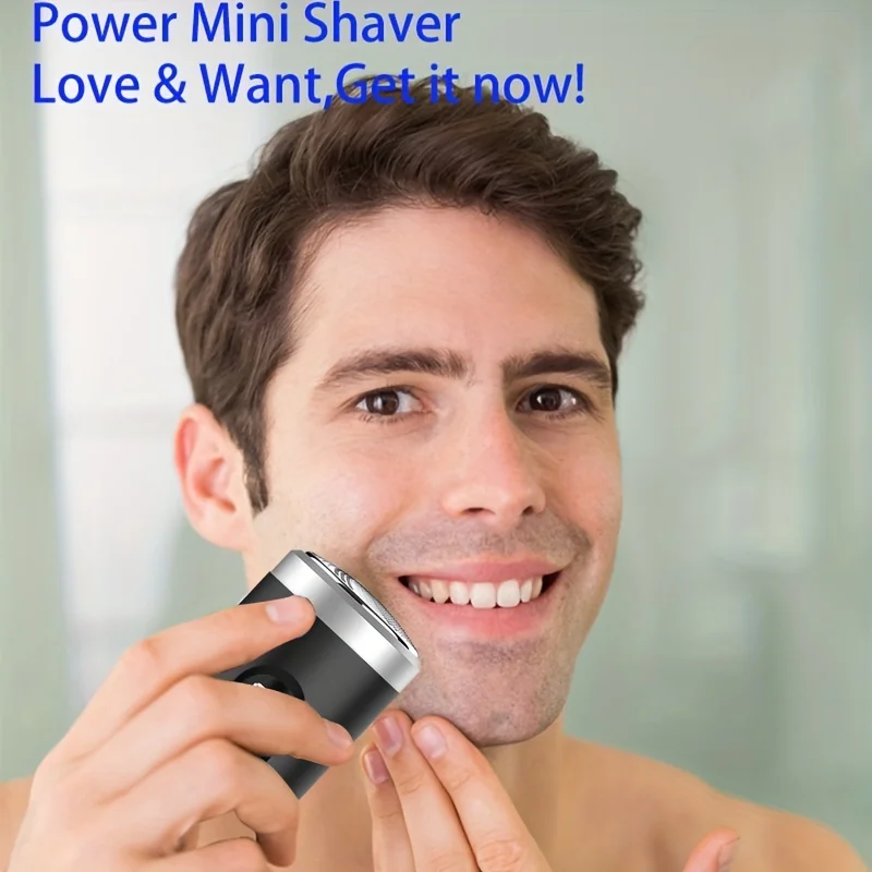 Mini Electric Shaver For Men, Powerful Mini Razor, ,Pocket Portable Mini Beard Trimmer
Mini Electric Shaver For Men, Powerful Mini Razor, ,Pocket Portable Mini Beard Trimmer