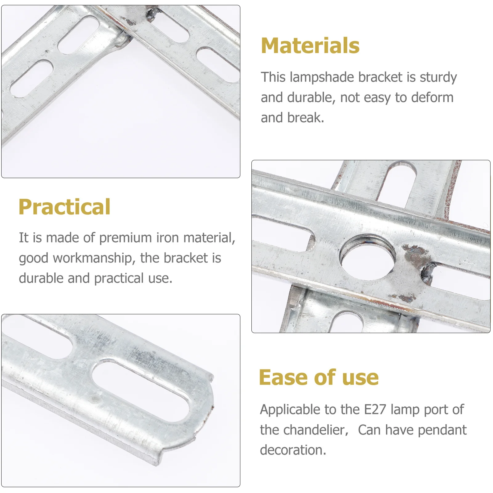 4Pcs Lamp Fixture Parts Light Brackets Strong Stable Ceiling Light Mounting for Living Room Bedroom
4Pcs Lamp Fixture Parts Light Brackets Strong Stable Ceiling Light Mounting for Living Room Bedroom