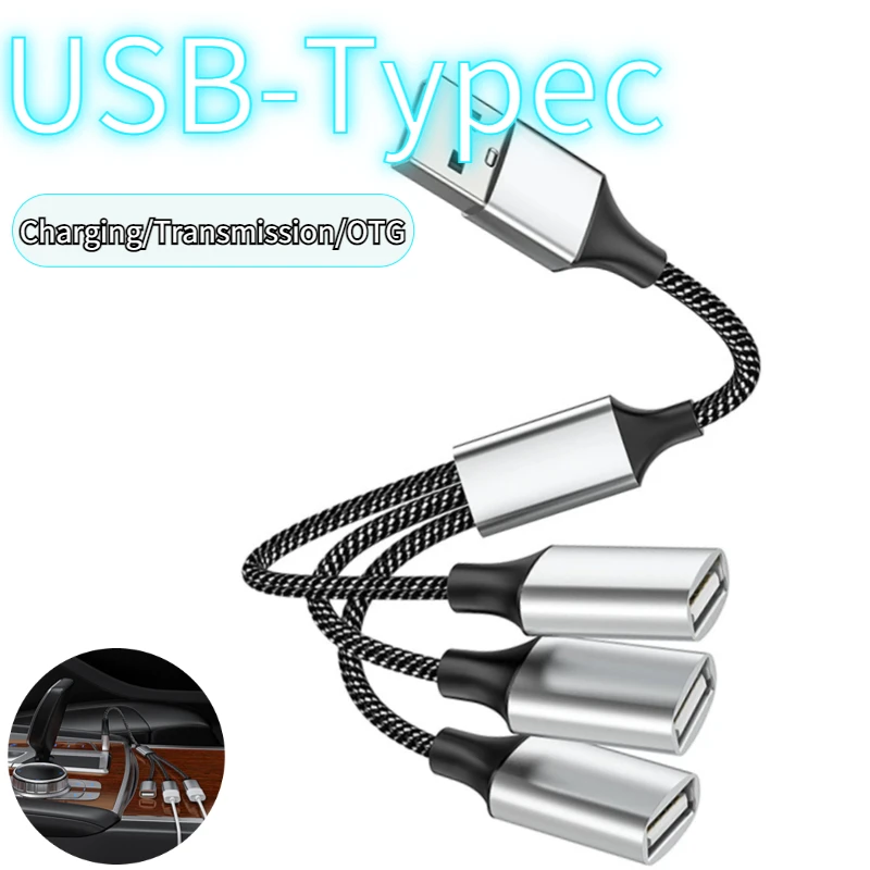 USB to USB Extender Charging Splitter 1 to 2 3 4 Cable Adapter Converters Computer one to four docking station multifunctional
USB to USB Extender Charging Splitter 1 to 2 3 4 Cable Adapter Converters Computer one to four docking station multifunctional