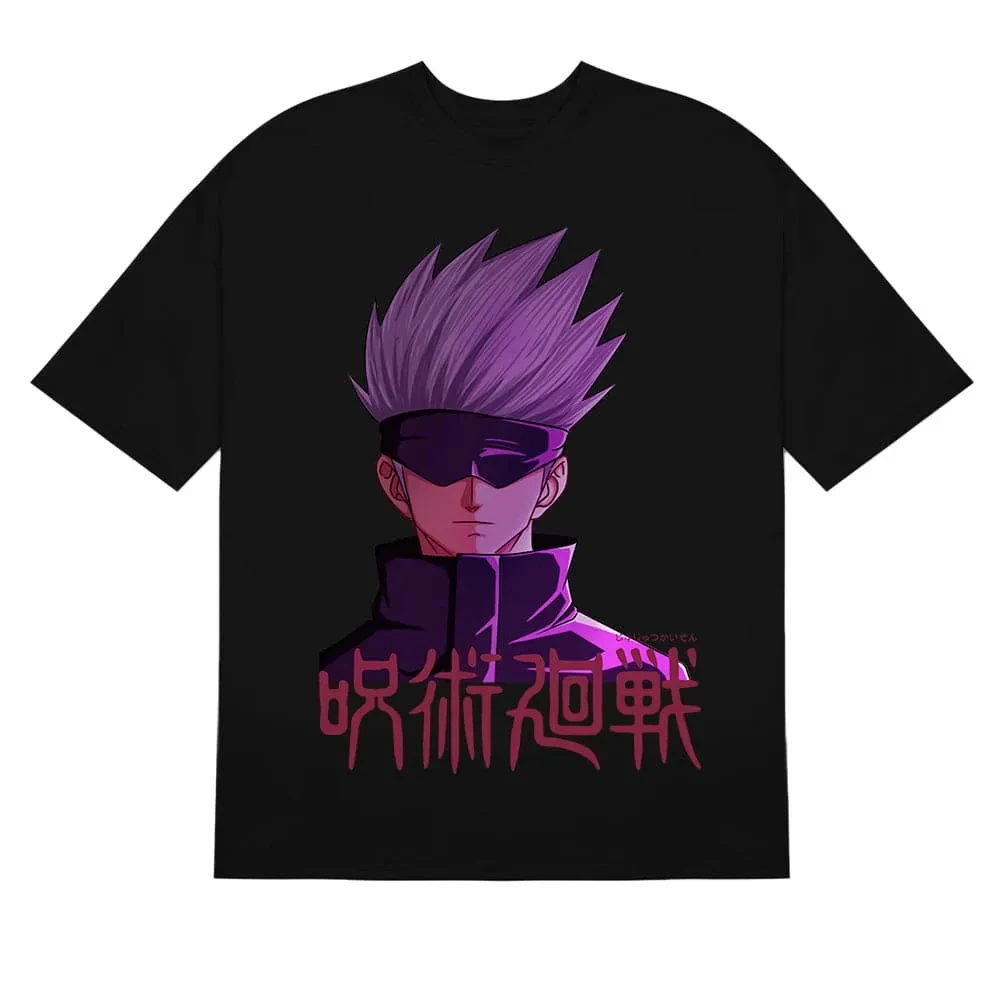 Jujutsu Kaisen Gojo аниме мужские и женские летние футболки большого размера с принтом в стиле ретро и короткими рукавами, повседневный комфортный свободный топ Harajukuy2k
Jujutsu Kaisen Gojo аниме мужские и женские летние футболки большого размера с принтом в стиле ретро и короткими рукавами, повседневный комфортный свободный топ Harajukuy2k