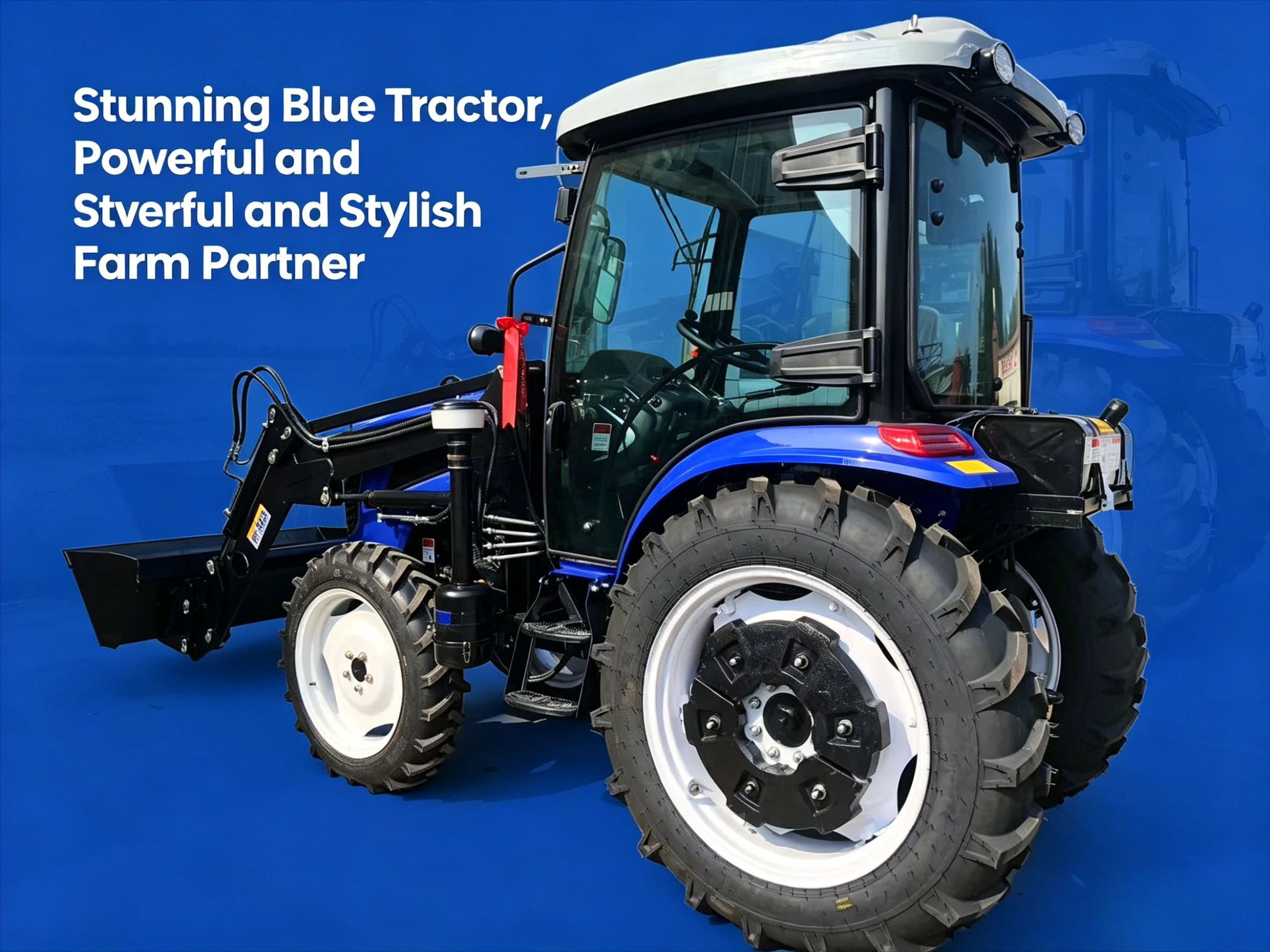 504 Multi-Functional Tractor: Capable of Deep Ploughing, Weeding and Hauling, No Worry During Busy Farming Seasons
504 Multi-Functional Tractor: Capable of Deep Ploughing, Weeding and Hauling, No Worry During Busy Farming Seasons