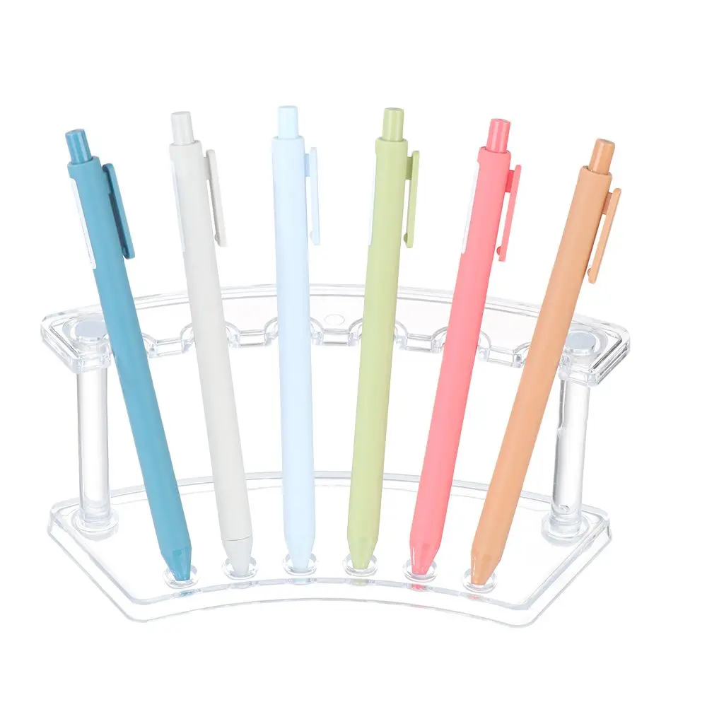 Kids Gift 6/12-Slots Transparent Ballpoint Pen Organizer Makeup Brush Rack Acrylic Pen Holder Nail Brush Holder Display Stand
Kids Gift 6/12-Slots Transparent Ballpoint Pen Organizer Makeup Brush Rack Acrylic Pen Holder Nail Brush Holder Display Stand
