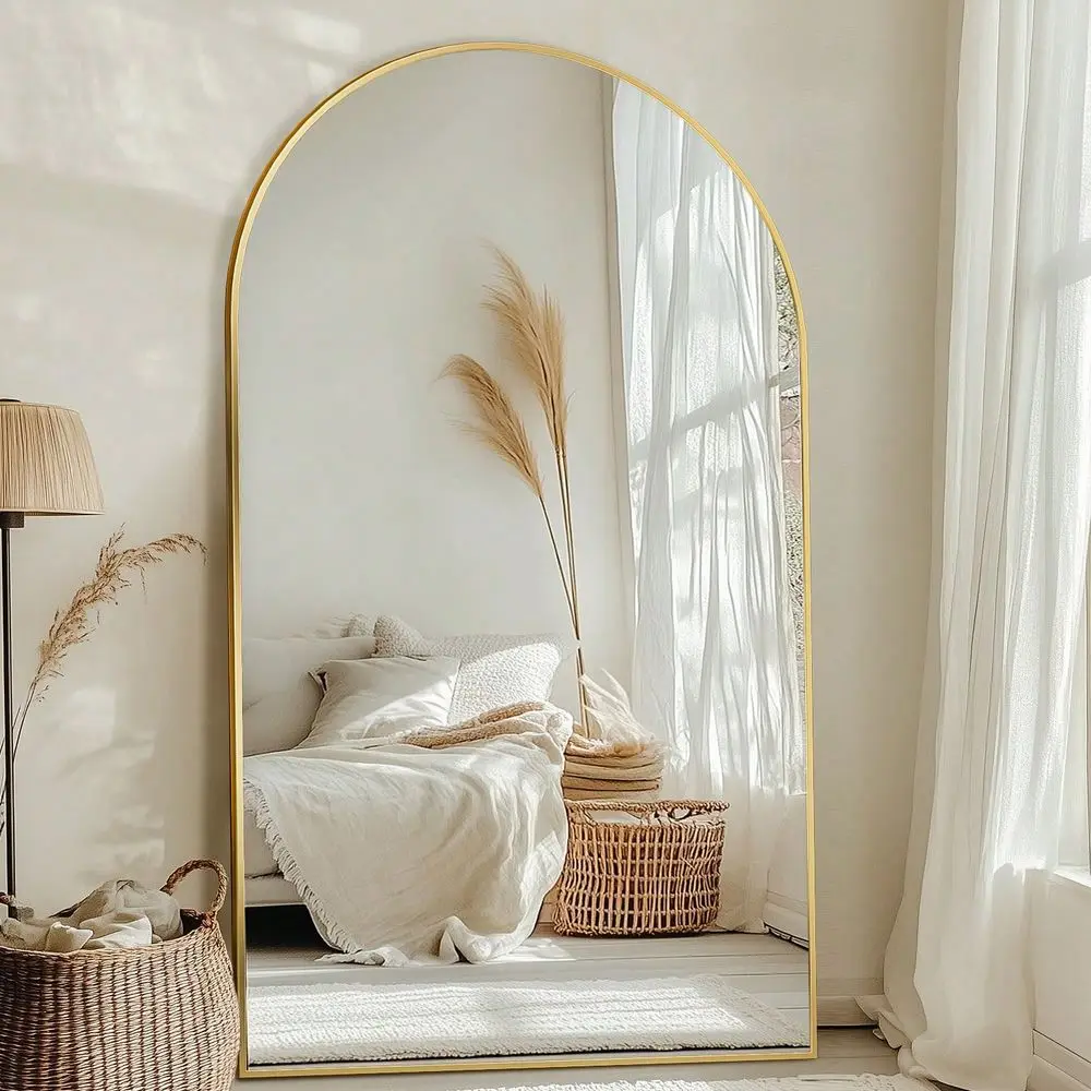 Full Length Mirror, Oversized Floor Mirror, Arched Full Body Mirror With Stand Large Floor Standing Mirror, Room Decor,Hanging
Full Length Mirror, Oversized Floor Mirror, Arched Full Body Mirror With Stand Large Floor Standing Mirror, Room Decor,Hanging