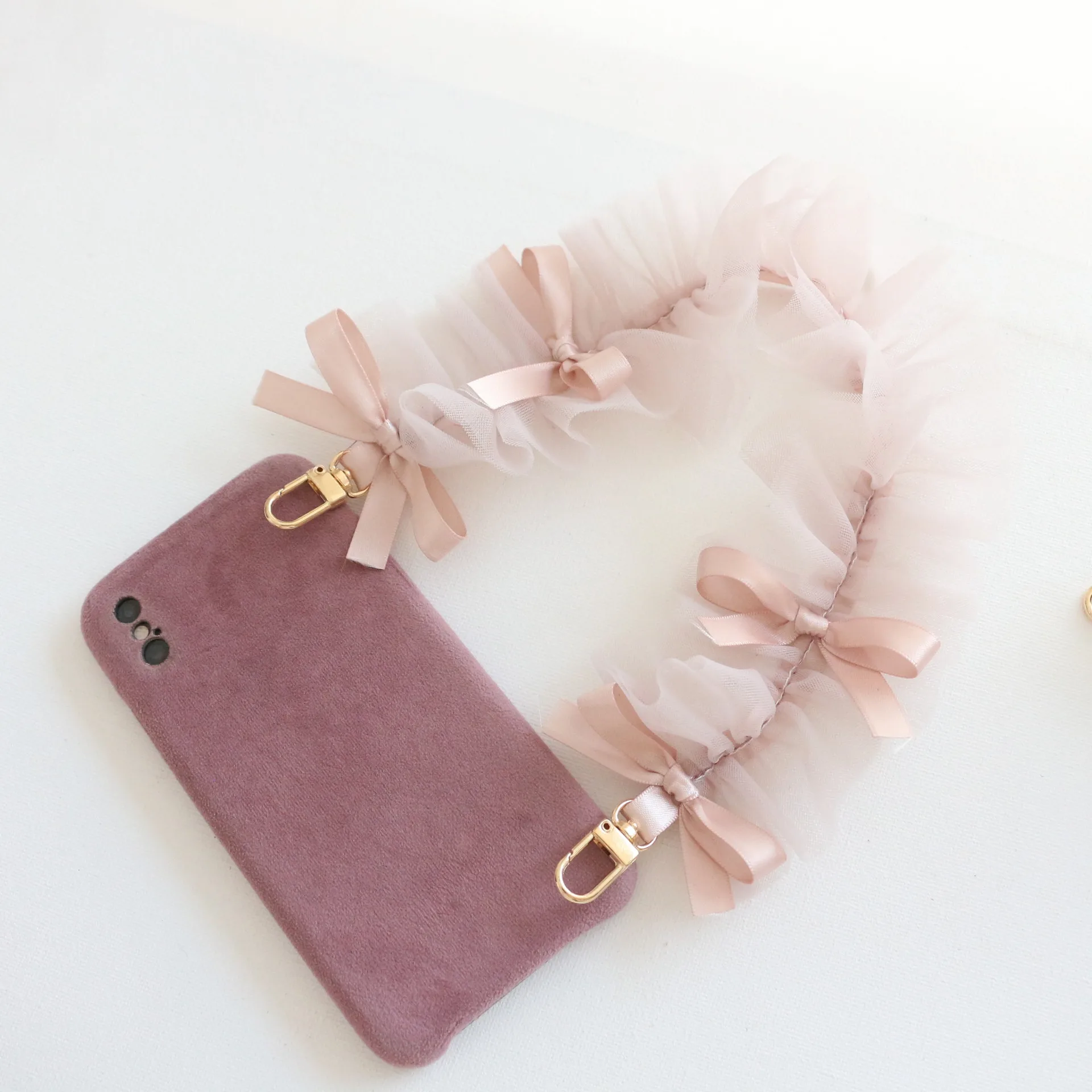 Mesh Phone Wrist Strap, Decorative Shoulder Lanyard with Metal Hook, Replacement Crossbody Bag Strap
Mesh Phone Wrist Strap, Decorative Shoulder Lanyard with Metal Hook, Replacement Crossbody Bag Strap