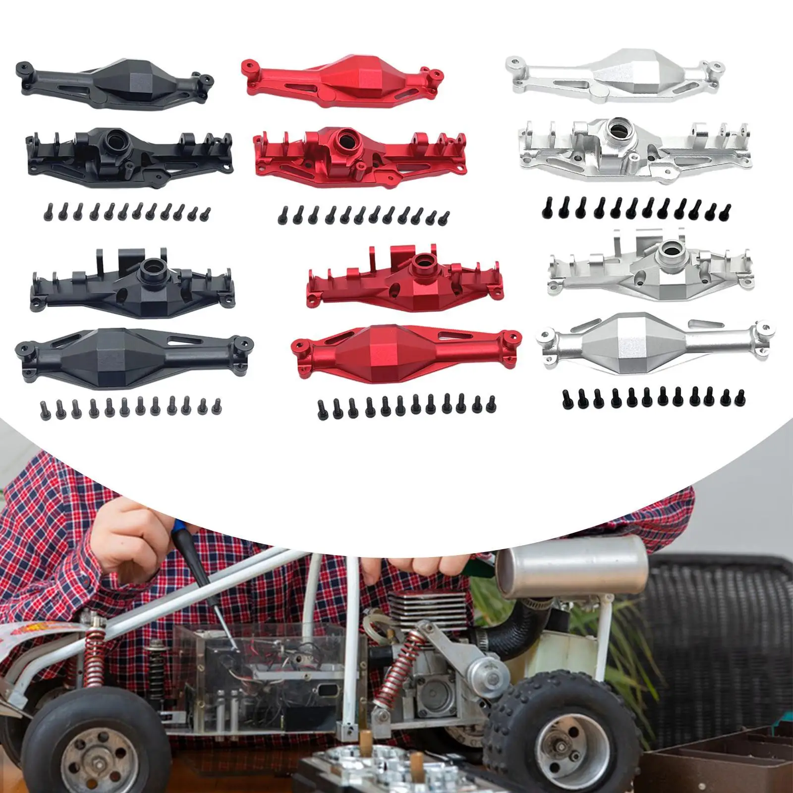 1:12 Axle Housing Professional Aluminum Alloy Easy to Install Upgrade DIY Accessories Axle Shell RC Parts Axle Cover for H12Y
1:12 Axle Housing Professional Aluminum Alloy Easy to Install Upgrade DIY Accessories Axle Shell RC Parts Axle Cover for H12Y