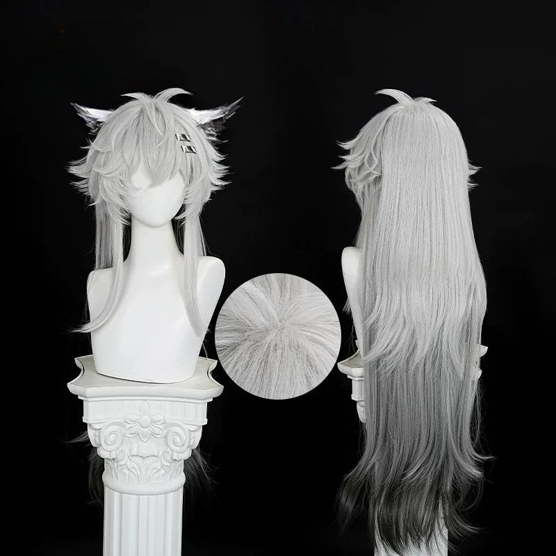 Lappland Arknights Cosplay Wig White Long Hair Teased Crown Volumetric Top Messy Bangs Siracusa Outfit For Women Convention
Lappland Arknights Cosplay Wig White Long Hair Teased Crown Volumetric Top Messy Bangs Siracusa Outfit For Women Convention