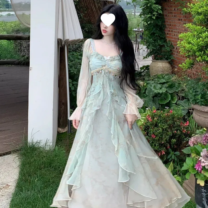 French Style Long Sleeve One Shoulder Dress Tea Break Skirt Holiday Vibes Bubble Sleeve High Waist A-Line Midi Dress
French Style Long Sleeve One Shoulder Dress Tea Break Skirt Holiday Vibes Bubble Sleeve High Waist A-Line Midi Dress
