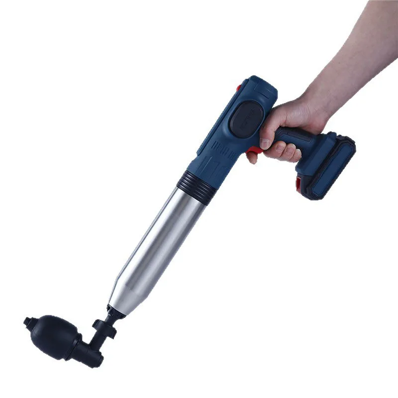 Electric Cordless Drain Blaster Unclogger with Pressure Gauge Portable Pipe Dredger Tool Kit for Toilet Kitchen Sink Floor Drain
Electric Cordless Drain Blaster Unclogger with Pressure Gauge Portable Pipe Dredger Tool Kit for Toilet Kitchen Sink Floor Drain