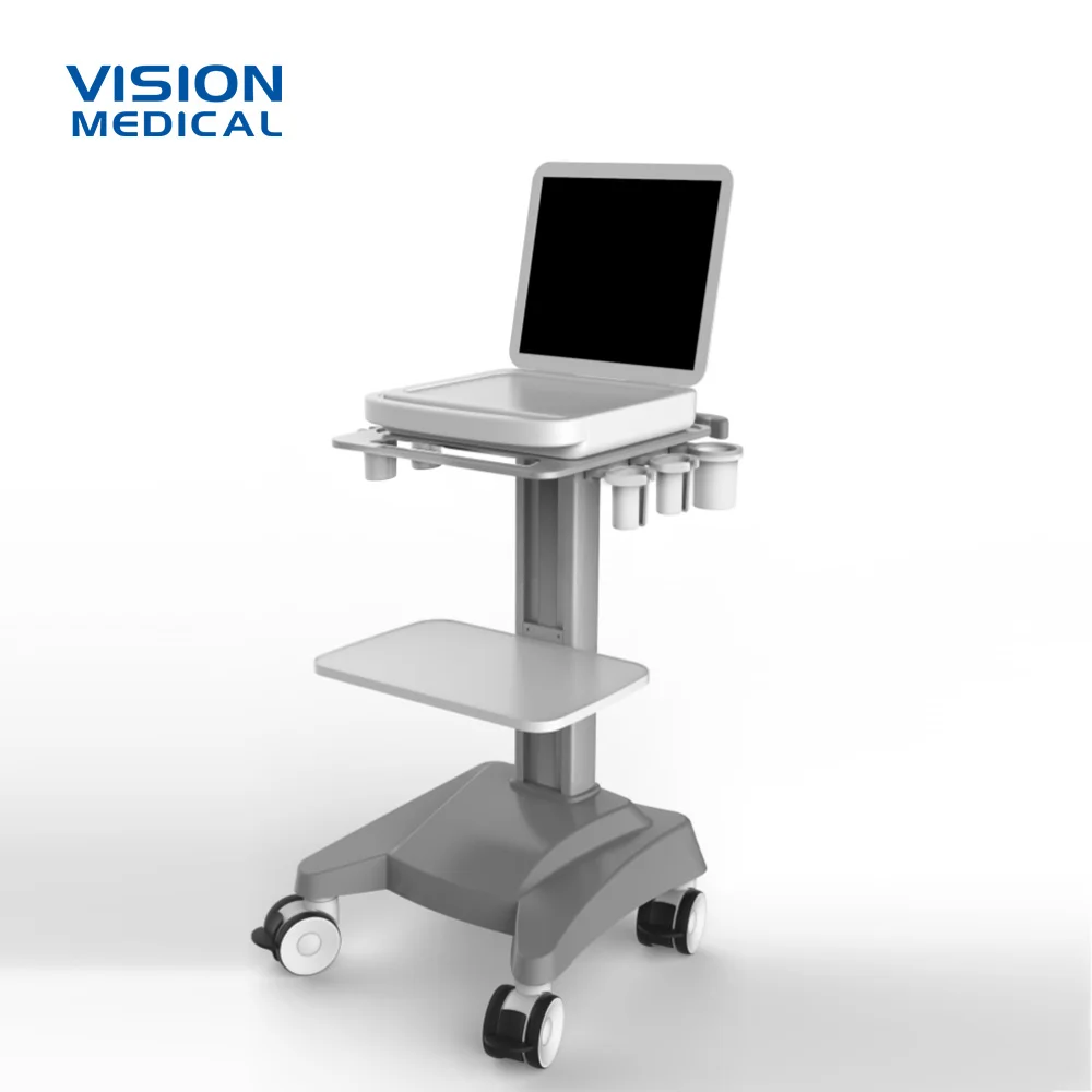 Hospital Equipment Mobile Clinic Vehicle Ultrasound Equipment Medical Cart Trolley
Hospital Equipment Mobile Clinic Vehicle Ultrasound Equipment Medical Cart Trolley