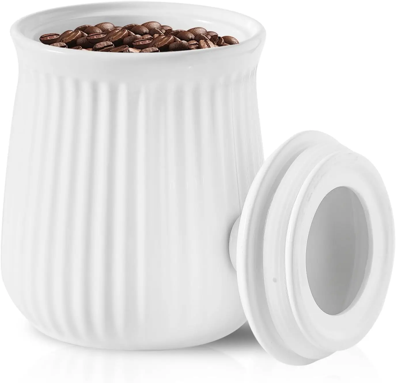 Food Storage Containers with Lids, 88 oz Ceramic Food Storage Jar, Airtight Cookie Candy Jar for Coffee Beans, Tea-leave, Sug
Food Storage Containers with Lids, 88 oz Ceramic Food Storage Jar, Airtight Cookie Candy Jar for Coffee Beans, Tea-leave, Sug