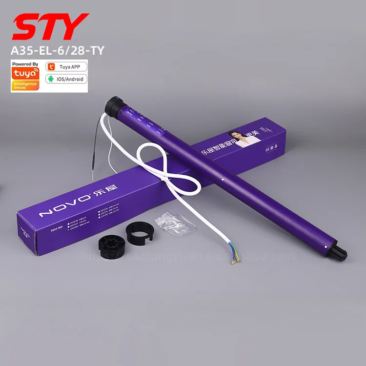 NOVO K35-EL-6-28 Tuya Wi-Fi моторизованные рулонные шторы умный дом рольставни 34 мм трубчатый двигатель
NOVO K35-EL-6-28 Tuya Wi-Fi моторизованные рулонные шторы умный дом рольставни 34 мм трубчатый двигатель