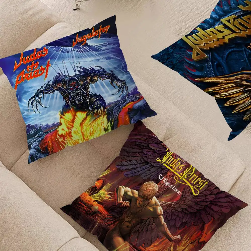 J-Judas P-Priest ROCK BAND Pillow Covers Cartoon Sofa Decorative Home Double-sided Printing Short Plush Cute Cushion Cover
J-Judas P-Priest ROCK BAND Pillow Covers Cartoon Sofa Decorative Home Double-sided Printing Short Plush Cute Cushion Cover