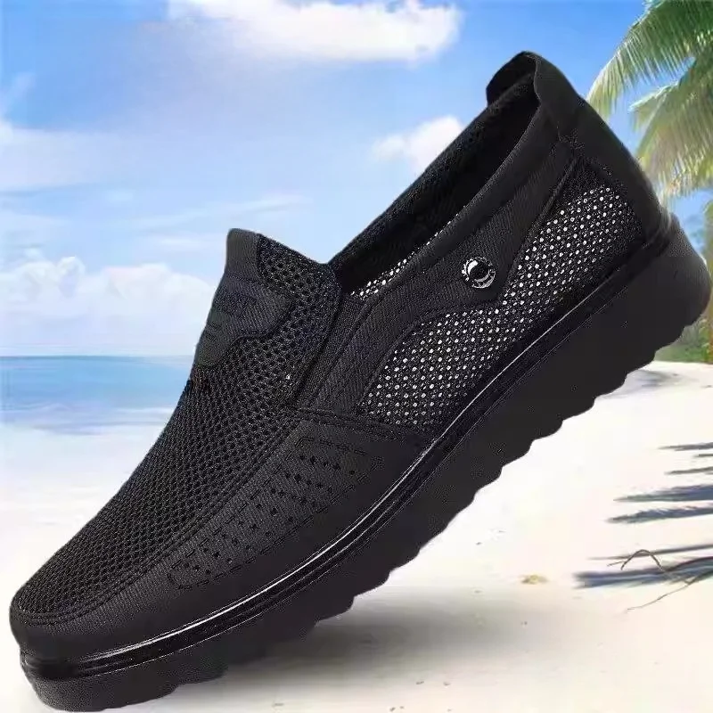 Men's Summer Slip-On Shoes Soft Bottom Breathable Anti-Odor Anti-Slip Casual Shoes Beijing Fabric Shoes Dad Shoes Mesh Shoes
Men's Summer Slip-On Shoes Soft Bottom Breathable Anti-Odor Anti-Slip Casual Shoes Beijing Fabric Shoes Dad Shoes Mesh Shoes