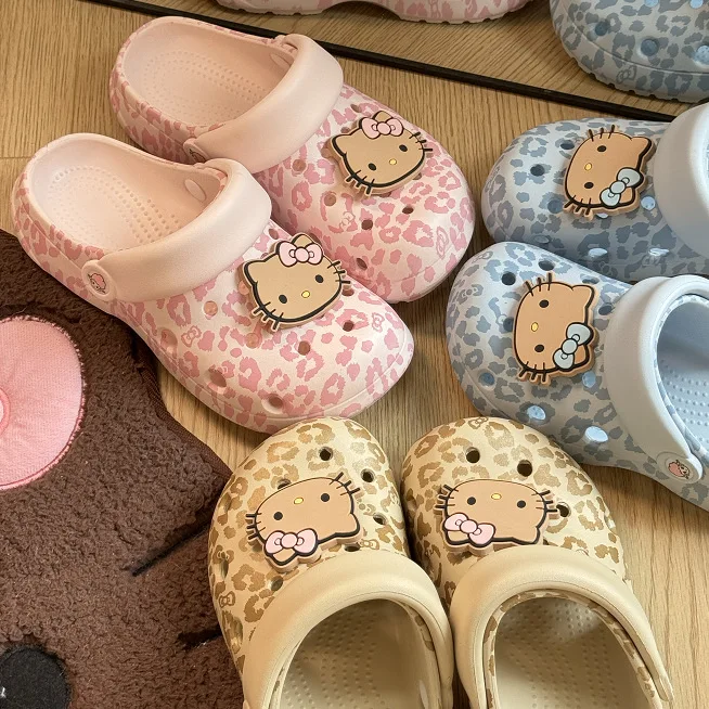 Leopard Print Cartoon Summer Cool Slippers Trendy Cute Closed Toe Breathable Anti Slip Wearable Outdoor Practical Beach Slippers
Leopard Print Cartoon Summer Cool Slippers Trendy Cute Closed Toe Breathable Anti Slip Wearable Outdoor Practical Beach Slippers