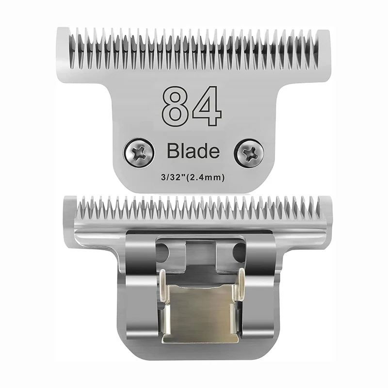 T84 Detachable Pet Dog wide Blade, Compatible With Andis, Oster A5, Wahl Km Series house sheep clippers ,Size 3/32"
T84 Detachable Pet Dog wide Blade, Compatible With Andis, Oster A5, Wahl Km Series house sheep clippers ,Size 3/32"