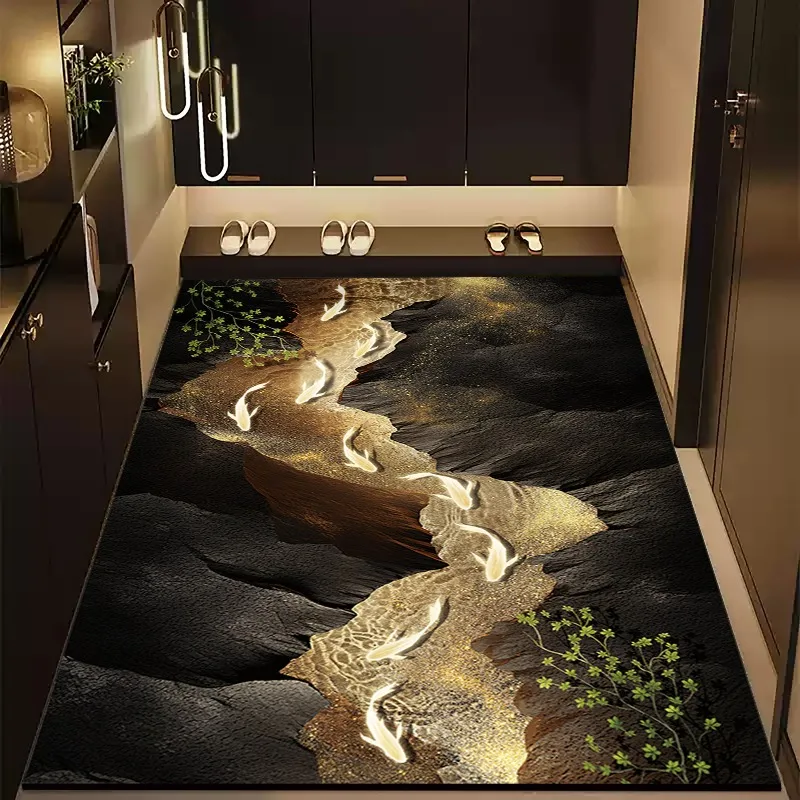 Современный простой коврик для входной двери, вертикальная подушка для ног, входной ковер, нескользящая подушка, грязеотталкивающая
Современный простой коврик для входной двери, вертикальная подушка для ног, входной ковер, нескользящая подушка, грязеотталкивающая