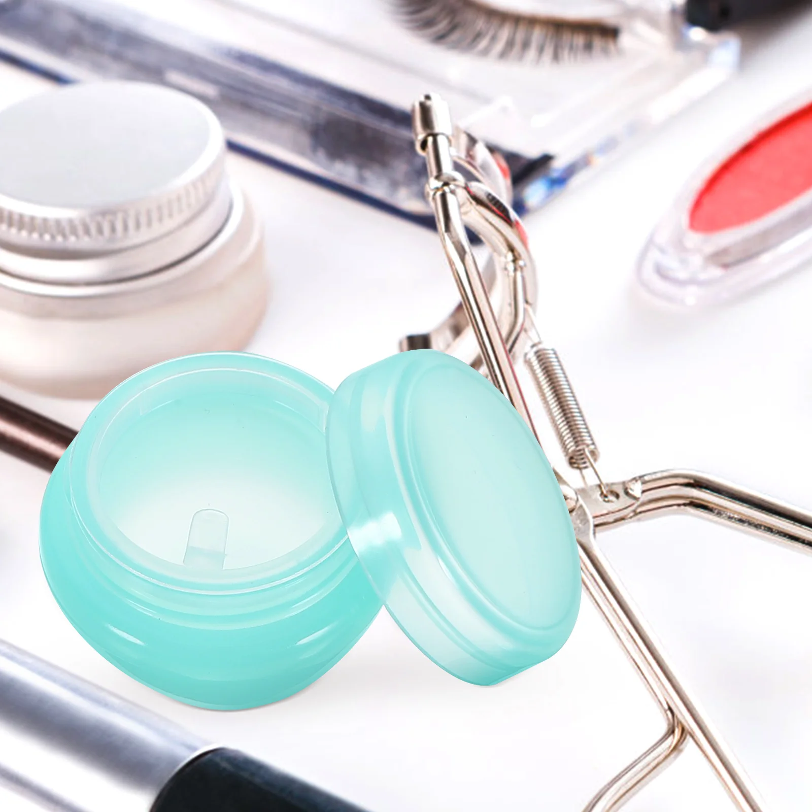 10 Pcs Cream Travel Jars 10g Leak Proof Portable Containers Refillable Empty Mini Plastic Bottles For Women Toiletry
10 Pcs Cream Travel Jars 10g Leak Proof Portable Containers Refillable Empty Mini Plastic Bottles For Women Toiletry