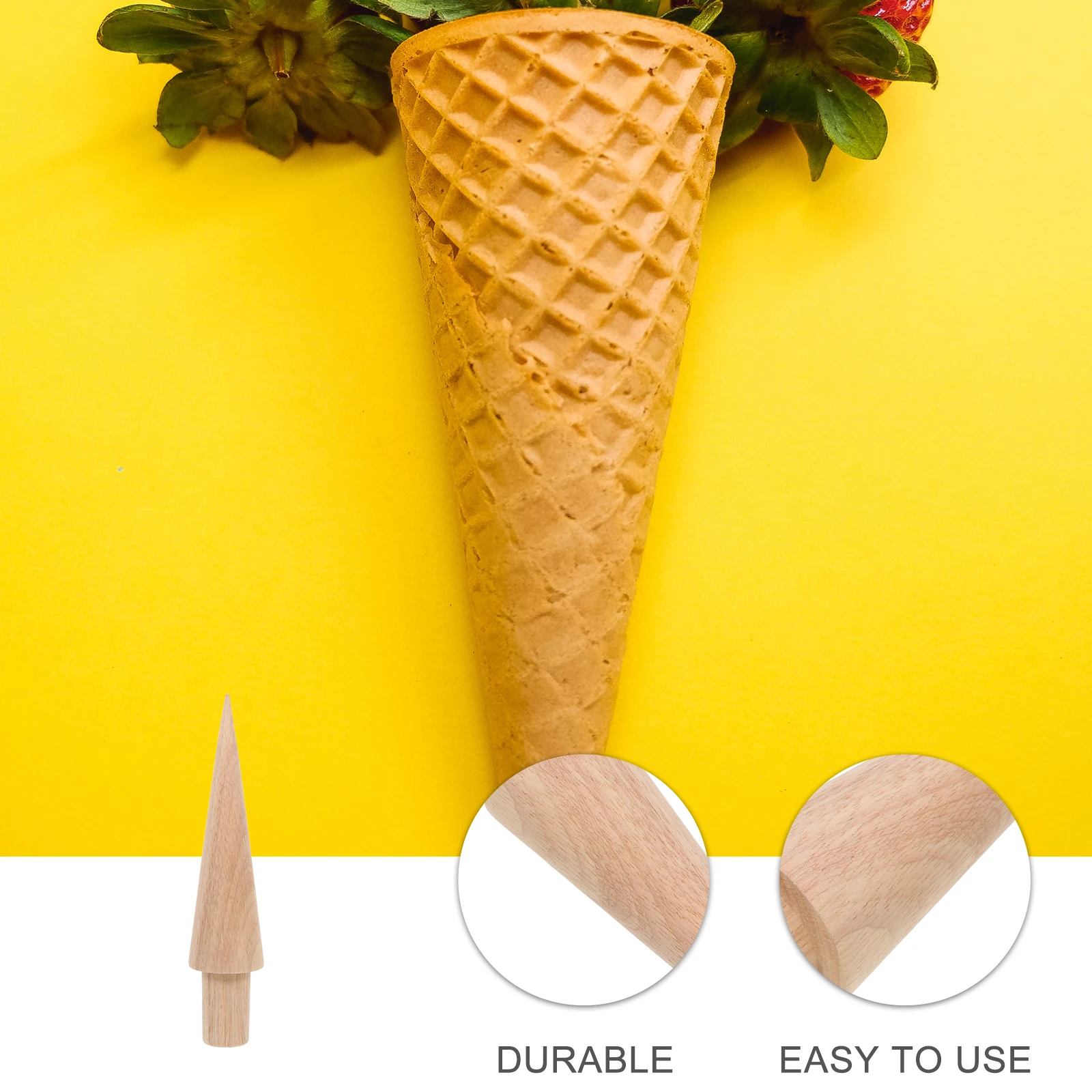 Egg Roll Mold Wooden Cone Roller Thickened Portable Ice Cream Diy Baking Tool Dessert Supplies Krumkake Shaper Cake Decorating
Egg Roll Mold Wooden Cone Roller Thickened Portable Ice Cream Diy Baking Tool Dessert Supplies Krumkake Shaper Cake Decorating