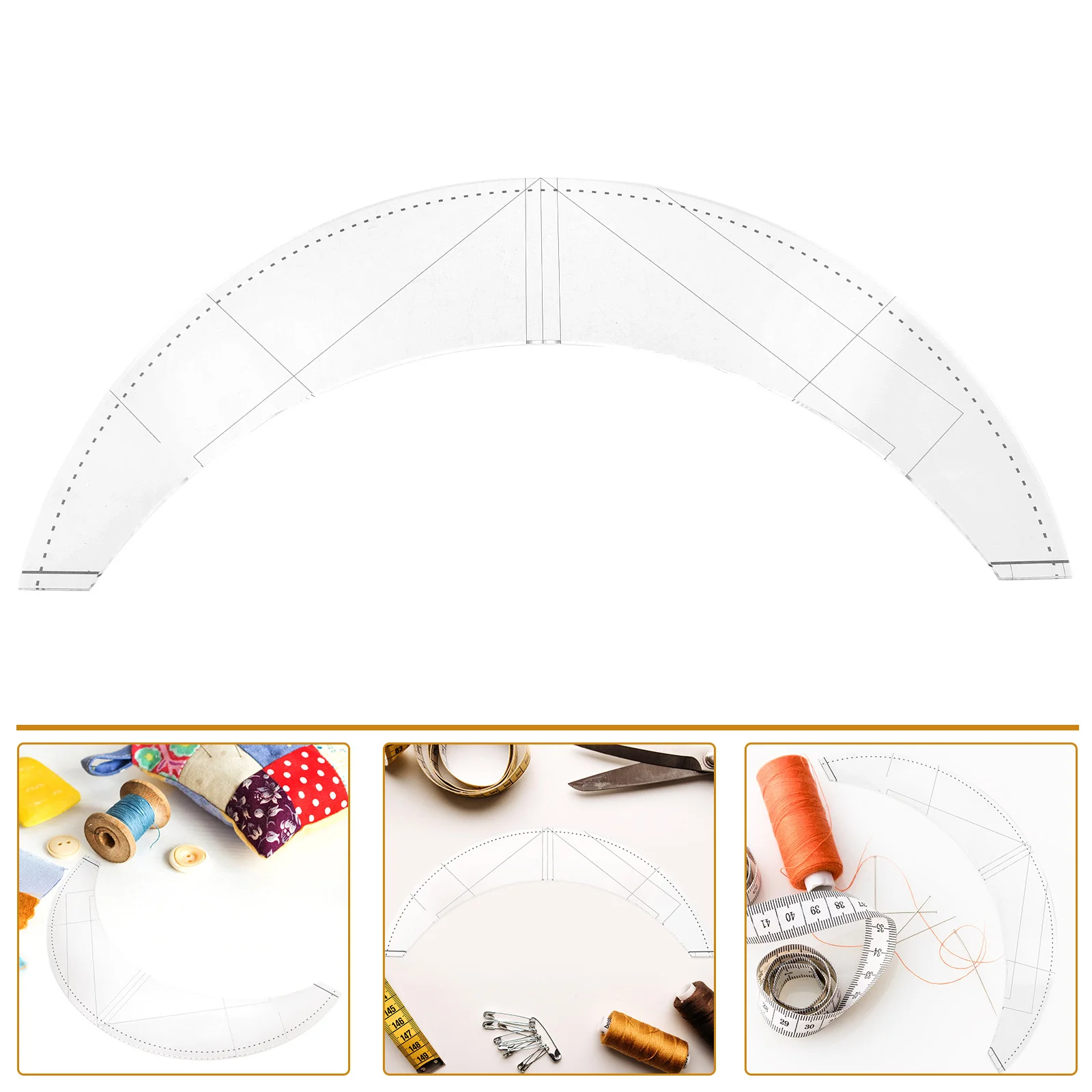 Multifunctional Acrylic Quilting Ruler Smooth Rounded Edges Non-Damage Fabric Patchwork Template Portable DIY Sewing Tool
Multifunctional Acrylic Quilting Ruler Smooth Rounded Edges Non-Damage Fabric Patchwork Template Portable DIY Sewing Tool