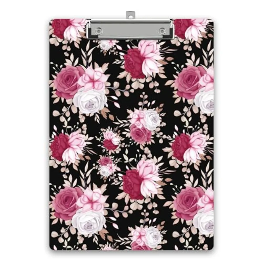 Floral Clipboard Vintage Clip Boards for Teacher Nurse Students Classroom Office Wood Design Clipboards with Low Profile Metal
Floral Clipboard Vintage Clip Boards for Teacher Nurse Students Classroom Office Wood Design Clipboards with Low Profile Metal