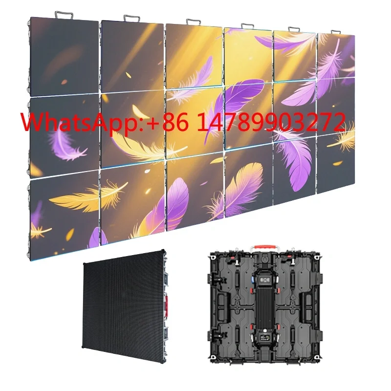 High Refresh Rate High Stability LED Screen Full Color Rental LED Display for Government Command Center Monitoring
High Refresh Rate High Stability LED Screen Full Color Rental LED Display for Government Command Center Monitoring