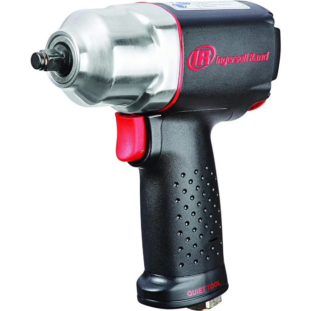 Ingersoll Rand 2115QXPA 3/8" Drive Air Impact Wrench, Quiet Technology, 300 ft-lbs Max Torque Output, 15,000 RPM, Lightweight,
Ingersoll Rand 2115QXPA 3/8" Drive Air Impact Wrench, Quiet Technology, 300 ft-lbs Max Torque Output, 15,000 RPM, Lightweight,