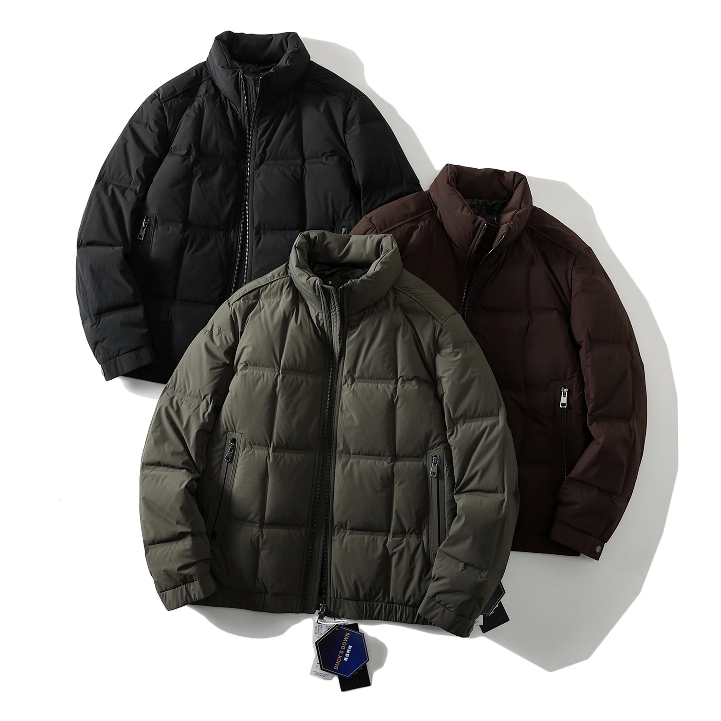 High-Loft 90 White Du down Puffer Jaet Men's Outdoor Windproof Water-Resistant Stand Collar Lightweight Warm Winter Coat
High-Loft 90 White Du down Puffer Jaet Men's Outdoor Windproof Water-Resistant Stand Collar Lightweight Warm Winter Coat