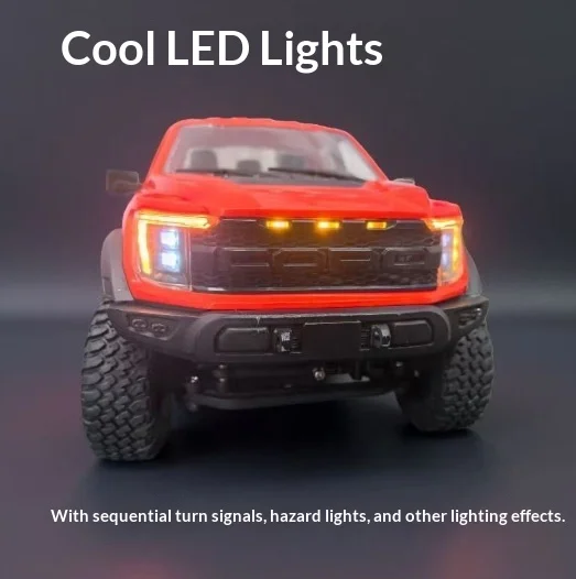 1:12 Hongxing F150 Raptor Rc Car - 4wd High-Speed Off-Road Truck With Full Proportional Control, Remote Control Pickup Model Veh
1:12 Hongxing F150 Raptor Rc Car - 4wd High-Speed Off-Road Truck With Full Proportional Control, Remote Control Pickup Model Veh