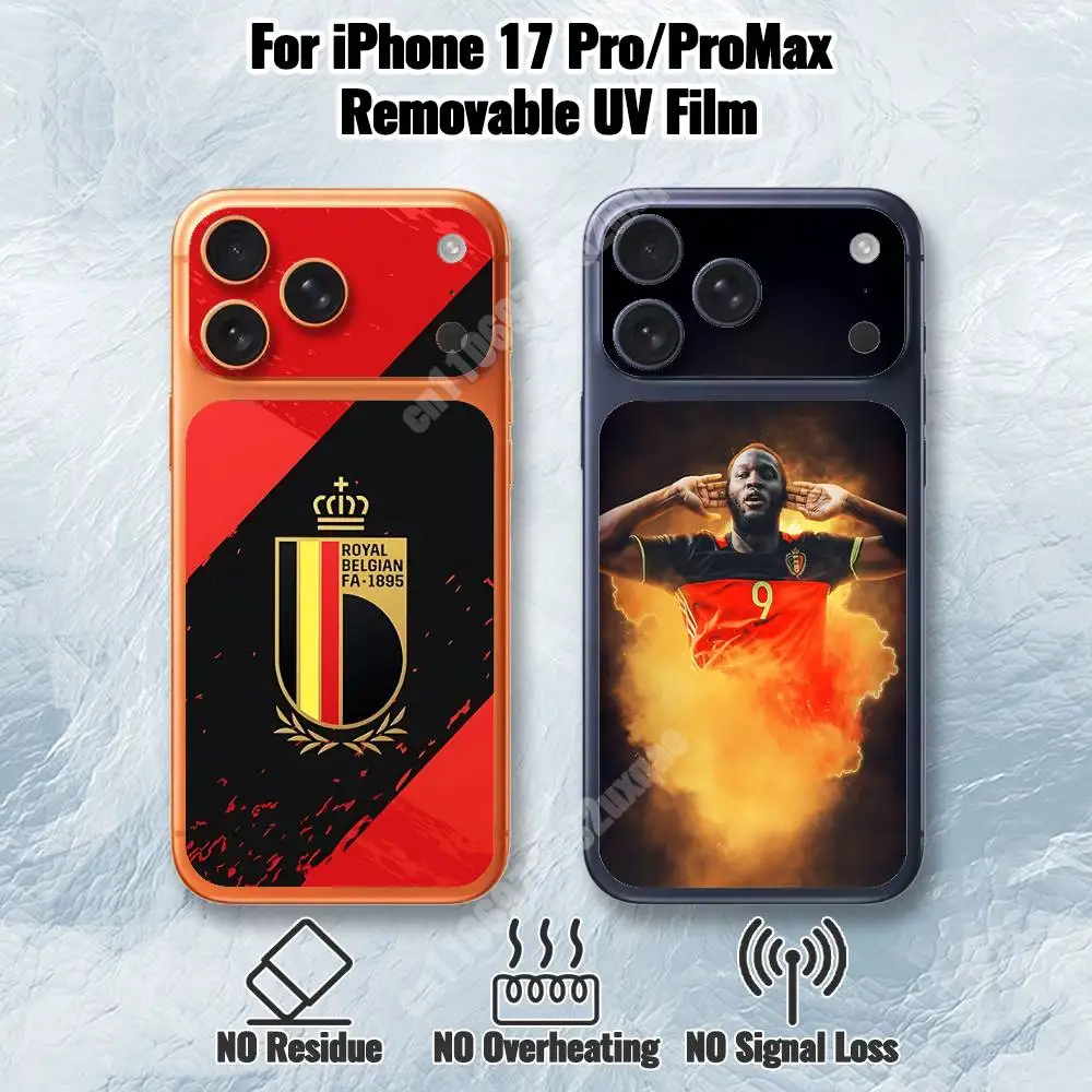 Belgium Football L-Lukaku-S Removable UV Film for iPhone 17 Pro 17 ProMax Back Cover
Belgium Football L-Lukaku-S Removable UV Film for iPhone 17 Pro 17 ProMax Back Cover