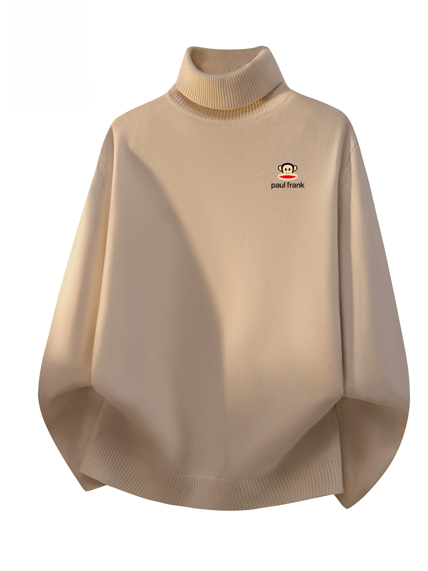 Мужской свитер с высоким воротником, повседневный, теплый, вязаный, осенне-зимний, модный, с принтом, из мягкой смеси полиэстера, с длинными рукавами
Мужской свитер с высоким воротником, повседневный, теплый, вязаный, осенне-зимний, модный, с принтом, из мягкой смеси полиэстера, с длинными рукавами