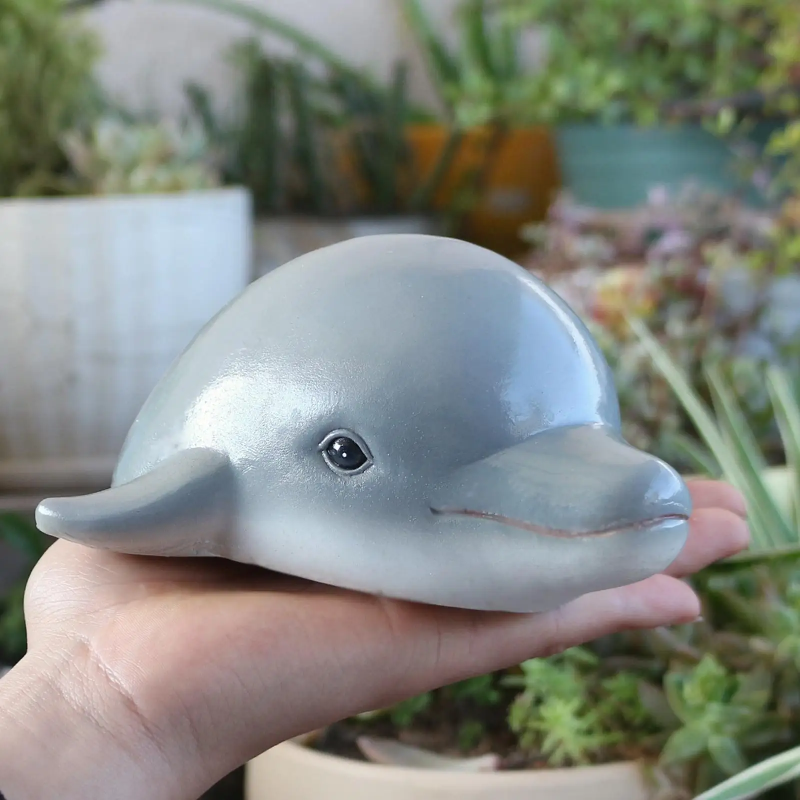 Dolphin Figurines Floating Dolphin Head Sculpture Realistic Outdoor Statue for Garden Yard Pool Pond River Lake Aquarium
Dolphin Figurines Floating Dolphin Head Sculpture Realistic Outdoor Statue for Garden Yard Pool Pond River Lake Aquarium