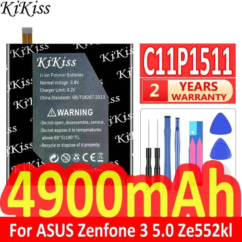 For Asus Zenfone 3 5.0 Ze552kl Z012da Z012de 4900mAh C11P1511 Straight Small Cable Long-Lasting Performance Mobile Phone Battery
For Asus Zenfone 3 5.0 Ze552kl Z012da Z012de 4900mAh C11P1511 Straight Small Cable Long-Lasting Performance Mobile Phone Battery