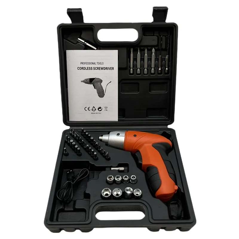 BAAG-45Piece USB Cable Rechargeable Lithium Electric Screwdriver Combination Hand Drill Set Tool Screwdriver Drill Driver Bits
BAAG-45Piece USB Cable Rechargeable Lithium Electric Screwdriver Combination Hand Drill Set Tool Screwdriver Drill Driver Bits