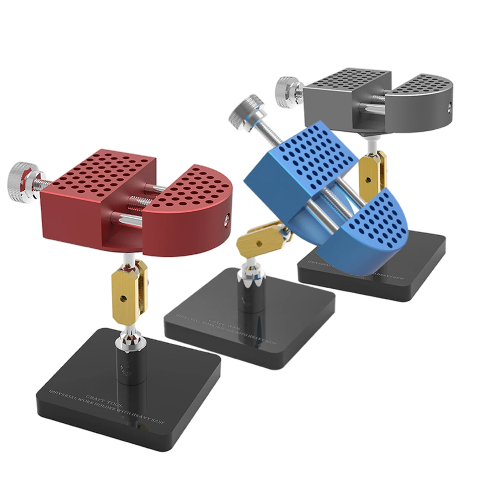 BD0099 All-metal Universal Precision Vise Clamps Engraved Model Tool Directional Table-top Vise Universal 360 Degree Red Black
BD0099 All-metal Universal Precision Vise Clamps Engraved Model Tool Directional Table-top Vise Universal 360 Degree Red Black