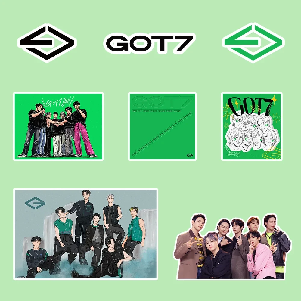Новинка, альбом GOT7 Idol, серия, наклейка с принтом, водонепроницаемая наклейка, украшение для блокнота, наклейка для фото, подарки фанатам Джексона бэмбама
Новинка, альбом GOT7 Idol, серия, наклейка с принтом, водонепроницаемая наклейка, украшение для блокнота, наклейка для фото, подарки фанатам Джексона бэмбама