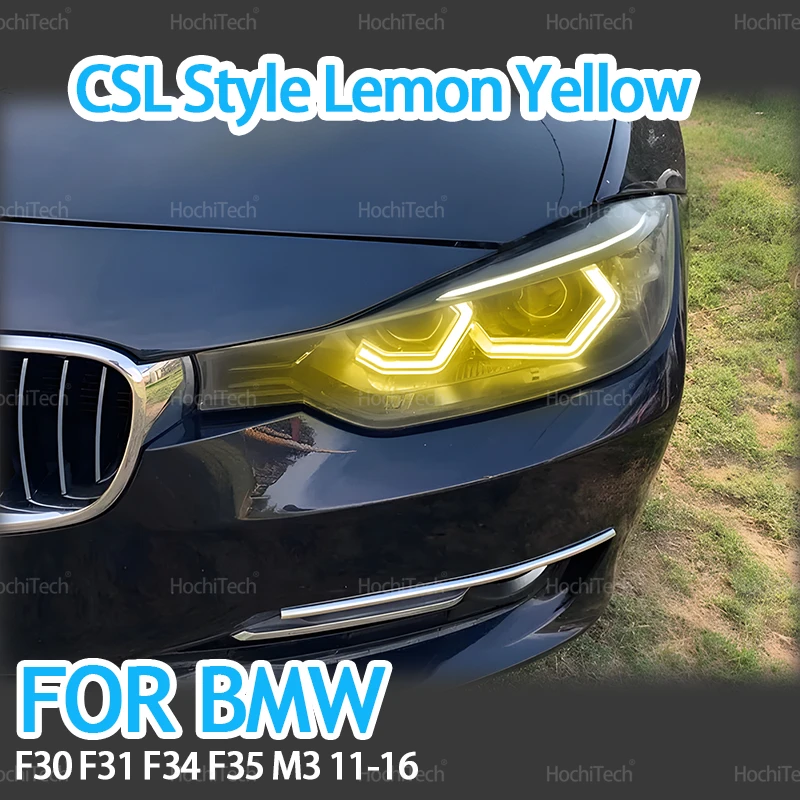 Lemon Yellow Color DRL CSL M4 Style LED Angel Eyes Kit Ring White Lamps for BMW 3 Series F30 F31 F34 F35 M3 11-16
Lemon Yellow Color DRL CSL M4 Style LED Angel Eyes Kit Ring White Lamps for BMW 3 Series F30 F31 F34 F35 M3 11-16