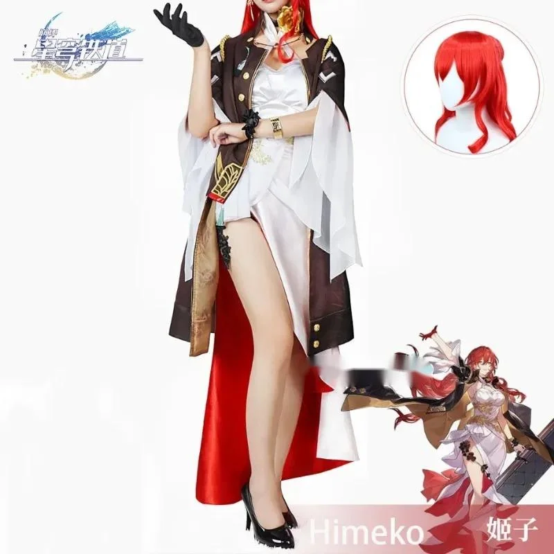 Himeko Cosplay Game Honkai Star Rail Himeko Cosplay Costume Dress Wig Halloween Party Costume Women Anime Role Play
Himeko Cosplay Game Honkai Star Rail Himeko Cosplay Costume Dress Wig Halloween Party Costume Women Anime Role Play