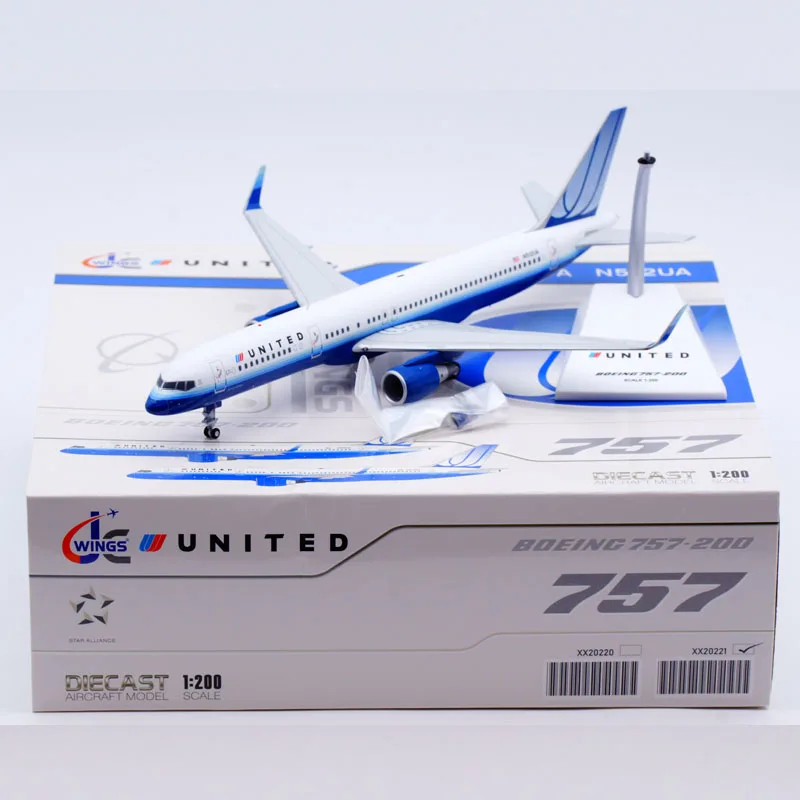 XX20221 Alloy Collectible Plane Gift JC Wings 1:200 United Airlines "StarAlliance" Boeing B757-200 Diecast Aircraft Model N512UA
XX20221 Alloy Collectible Plane Gift JC Wings 1:200 United Airlines "StarAlliance" Boeing B757-200 Diecast Aircraft Model N512UA