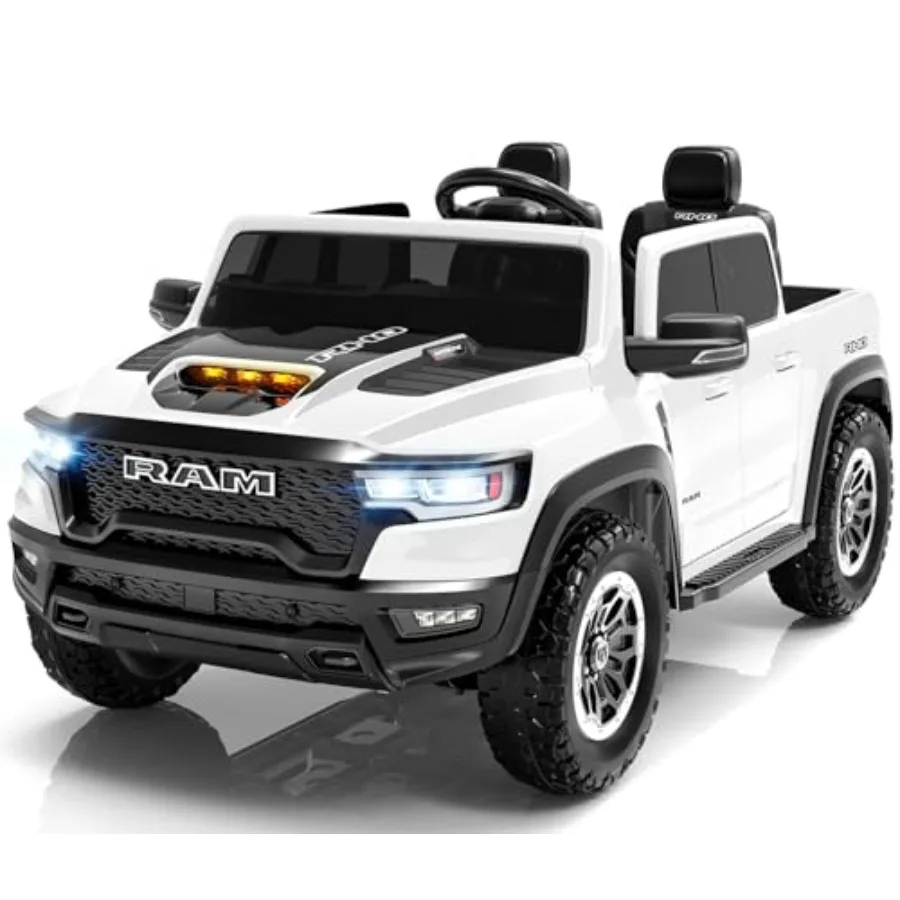 Лицензированный детский электромобиль RAM 1500 RHO 24V для мальчиков и девочек, двухместный, с пультом управления, LED-подсветкой и Bluetooth
Лицензированный детский электромобиль RAM 1500 RHO 24V для мальчиков и девочек, двухместный, с пультом управления, LED-подсветкой и Bluetooth